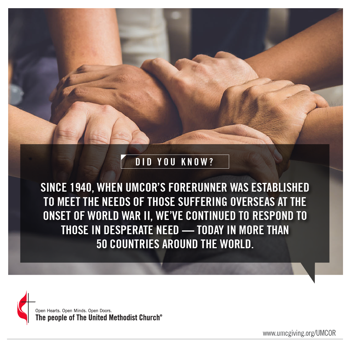UMC_UMCOR's tweet photo. UMCOR Sunday is on March 31! Your generous giving on this Special Sunday enables UMCOR to continue their work of responding to those in desperate need around the world. @umcgiving #UMCORSunday https://t.co/k9hyIACmM3