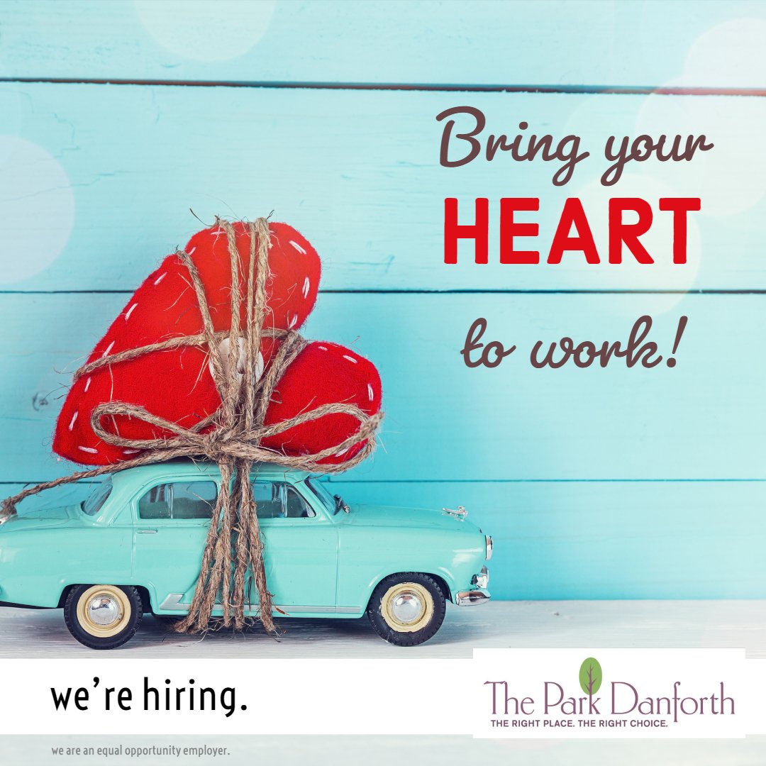 DanforthPark's tweet image. Do you have a heart for serving others?  Consider The Park Danforth. 
Visit parkdanforth.com/about-us/caree…
#marketingjobs 
#werehiring #sales