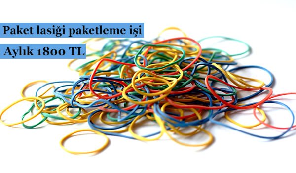 Bu iş fırsatı kaçmaz! Evinizde paket lastiği paketleyip aylık 1.800 TL ek gelir kazanmak için hemen bit.ly/paketlastigi adresimizi ziyaret edip başvurunuzu yapın, iş fırsatını kaçırmayın. #ekiş #ekgelir #neverenough #menzil #ekonomi #türkiye #asgariücret