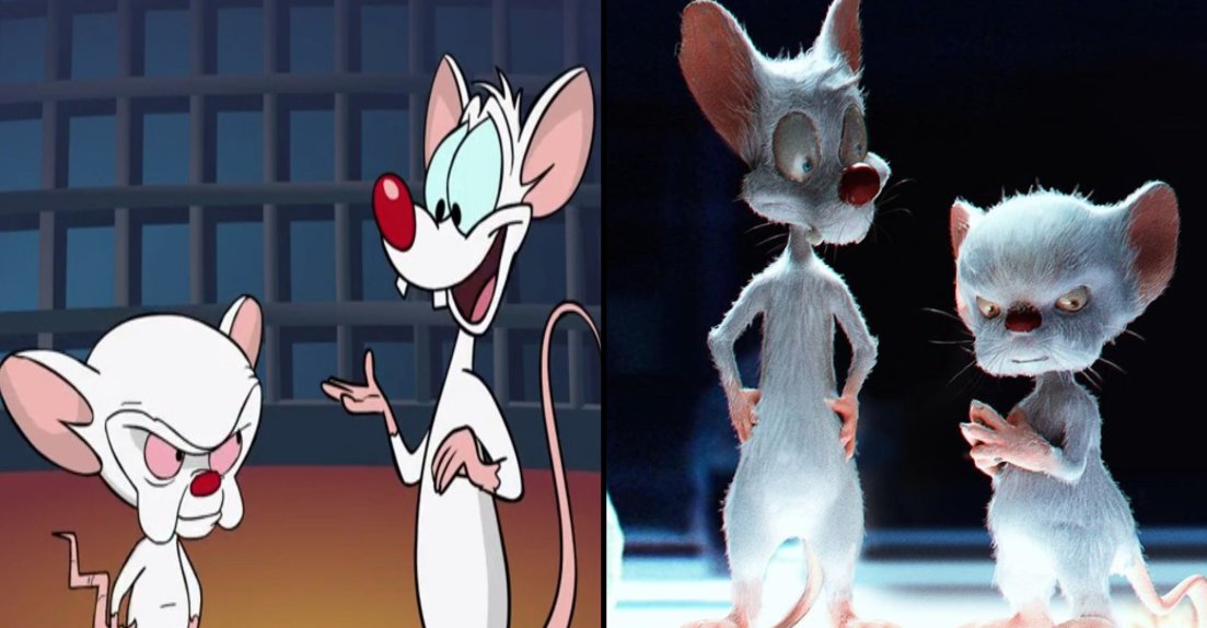 “Someone has imagined what a live-action Pinky and the Brain would look lik...