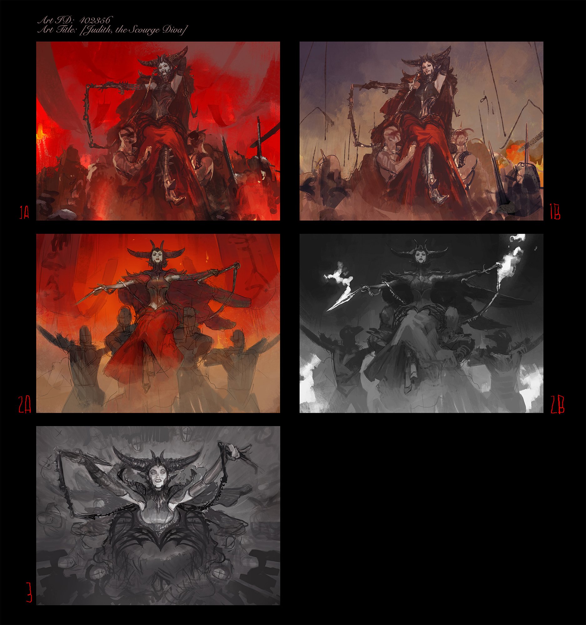 Wesley Burt Really Happy To See All The Love For The Judith Mtg Illustration Here Are The Early Sketches For It I Was Having Lots Of Fun Composing The Scene