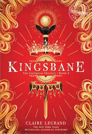 KristinReadsOn's tweet photo. Gave my best friend 'Kingsbane' by Claire Legrand (Empirium #2) @clairelegrand and she's now mad at me because I can't get her the third book in the series yet. #librarianproblems #ewgcya @Sourcebooks #queen #reading #YAFantasy https://t.co/Nlnirc8Kin