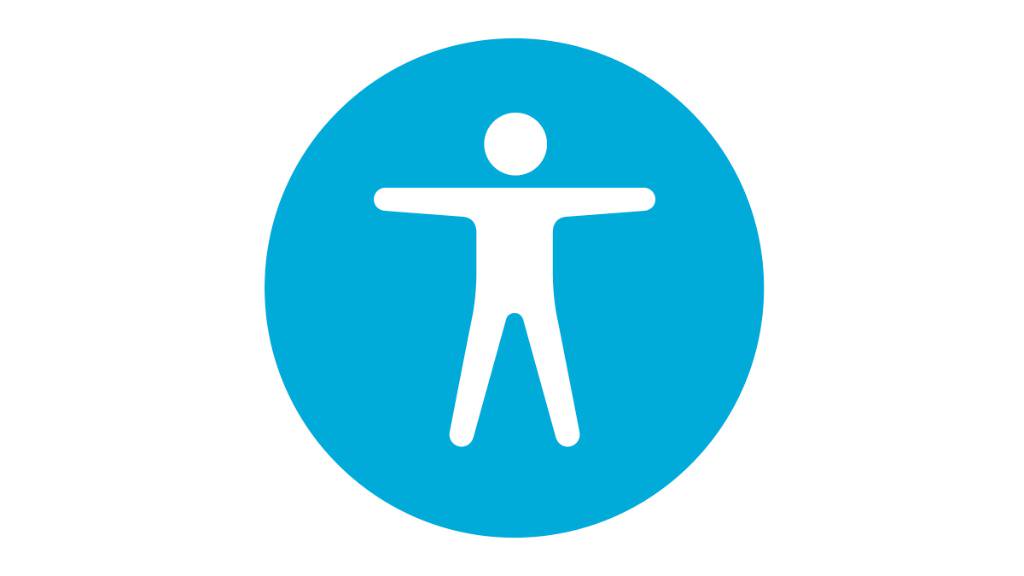 Image of the Apple accessibility icon.
