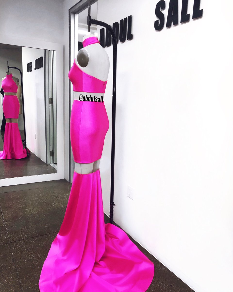 LIMPASSENYC's tweet photo. Pink neon dress 265W 37th street 10018 NY https://t.co/CRnHuNUTsf