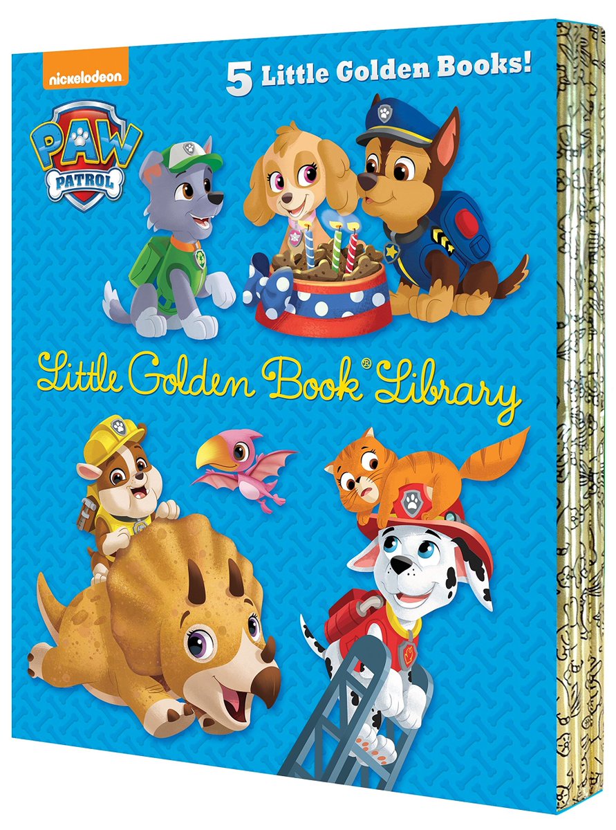 #ad Paw Patrol Little Golden Book  Library includes 5books
amazon.com/Patrol-Little-…
#RTKidsBooks