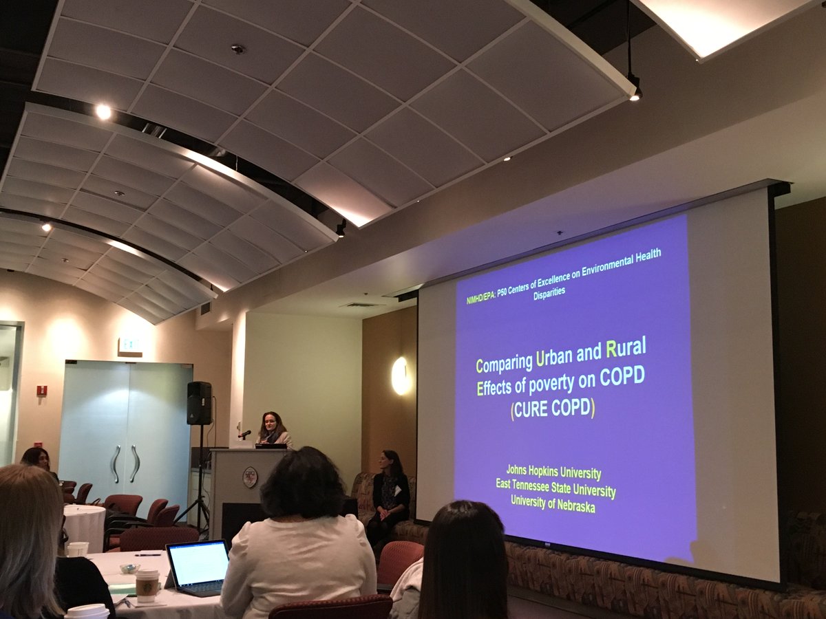 Meghan Davis (@meghandavisdvm) on Twitter photo Dr. Nadia Hansel shares early findings on urban-rural disparities from the CURE-COPD study at the NIH-EPA EH Disparities Center Meeting <a href="/nadia112004/">Nadia</a> <a href="/NIEHS/">Niel</a> <a href="/NIMHD/">Health Disparities</a> <a href="/EPA/">U.S. EPA</a> <a href="/JohnsHopkinsEHE/">JohnsHopkinsEHE</a> <a href="/HopkinsMed/">Hopkins Medicine</a> <a href="/CenterBreathe/">Baltimore Breathe Center</a> Dr. Nadia Hansel shares early findings on urban-rural disparities from the CURE-COPD study at the NIH-EPA EH Disparities Center Meeting <a href="/nadia112004/">Nadia</a> <a href="/NIEHS/">Niel</a> <a href="/NIMHD/">Health Disparities</a> <a href="/EPA/">U.S. EPA</a> <a href="/JohnsHopkinsEHE/">JohnsHopkinsEHE</a> <a href="/HopkinsMed/">Hopkins Medicine</a> <a href="/CenterBreathe/">Baltimore Breathe Center</a>
