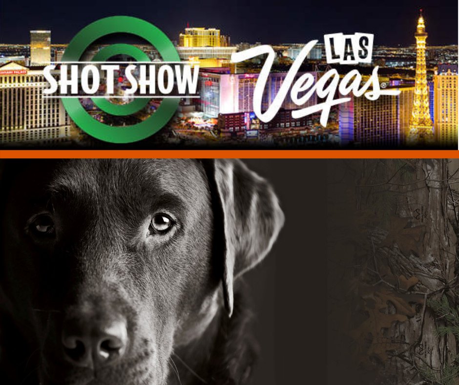 RealtreeDog's tweet photo. Find us today and tomorrow at the 41st Annual SHOT Show in Las Vegas!
We're proud to be a part of such an amazing event involving more than 60,000 Industry Professionals. #RealtreeDog https://t.co/FxRbNMjOyg