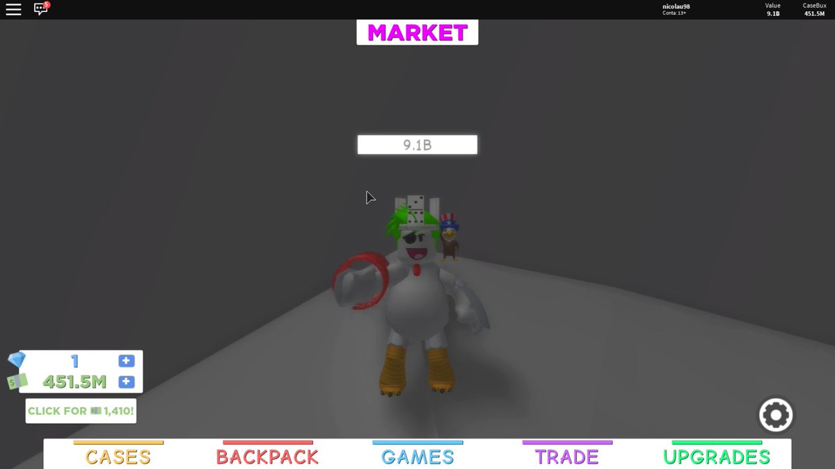 Sam Huckaby On Twitter Thanks Everyone For 30k Followers Enter The Code 30kfollowers To Get A Free Sinister Valk In Caseclicker - how to get the sinister valk roblox