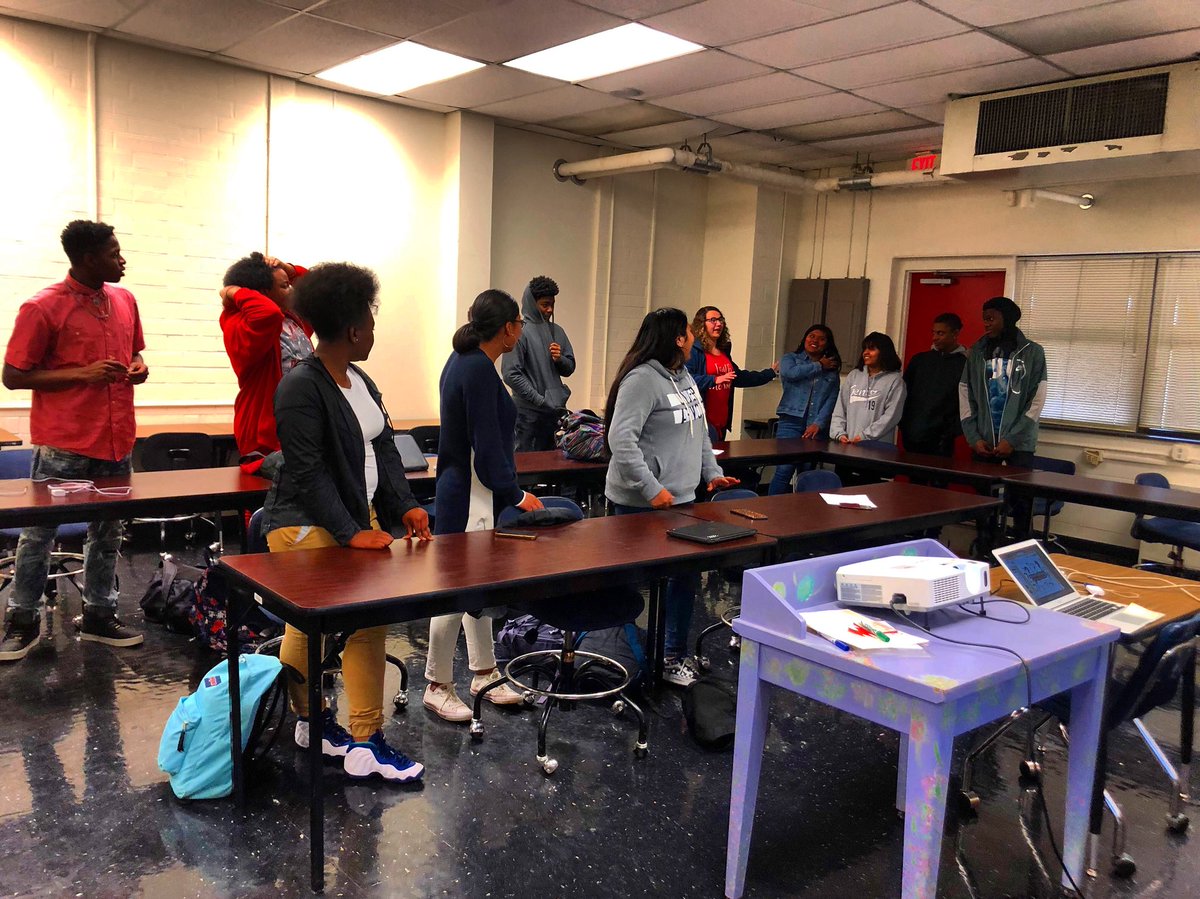 Another great week of class teaching students about life coaching and peer mentoring! #projectarrow #familyeducationinitiative #granvillecountync #nonprofit #afterschoolprogram #afterschool