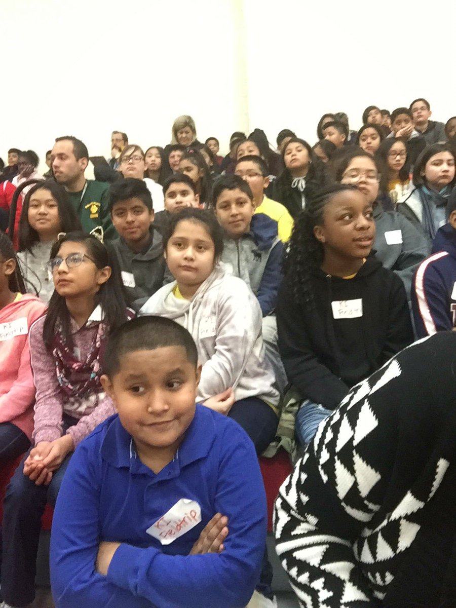 McDougleKISD's tweet photo. Exciting times for our 5th graders visiting @KleinIntKISD today!! Thank you for having us. https://t.co/pkn7a8ObqY