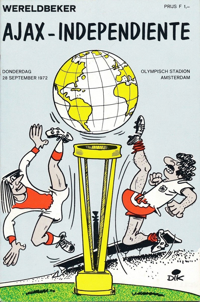 9LutherBlissett's tweet photo. Muy fan del diseñador de carteles del Ajax de los los 70. https://t.co/y2e3iBWO7J