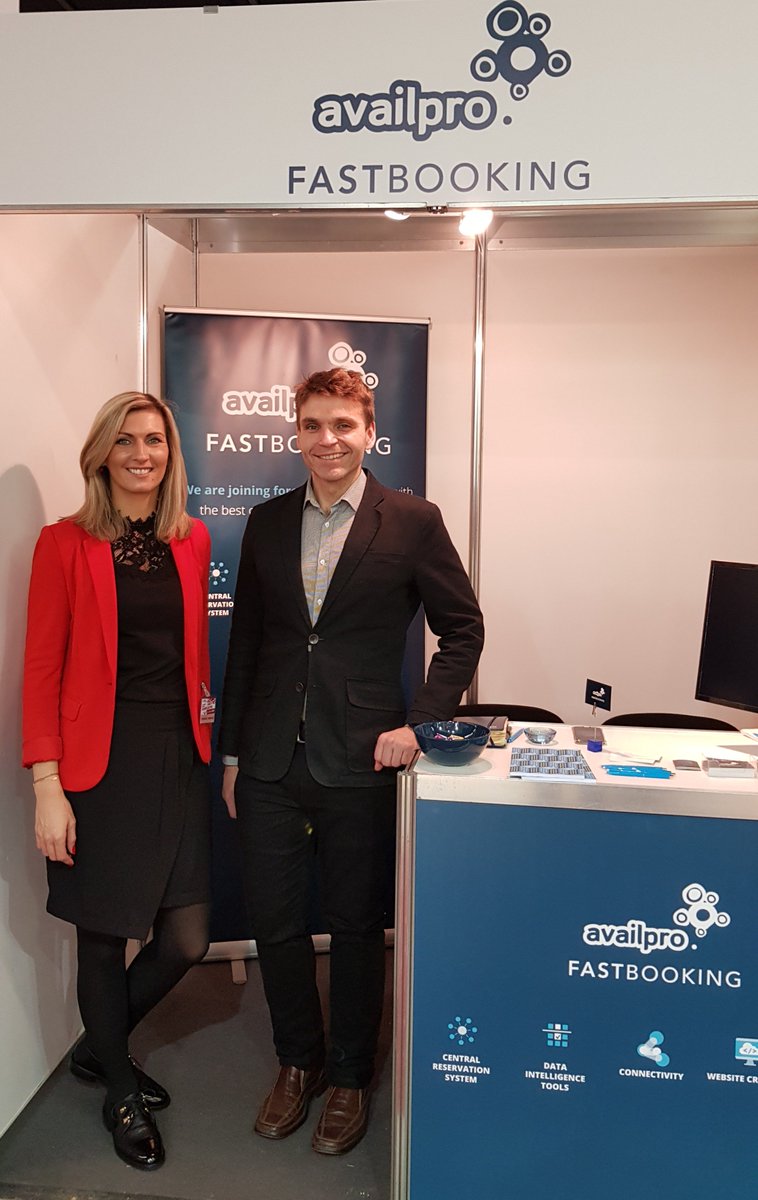 Availpro's tweet photo. Ahoj 🇸🇰 Greetings from our @Availpro @FASTBOOKING team and partners at #ITFSlovakiatour2019! Come visit us until January 27th. https://t.co/5UGgc4jzSJ