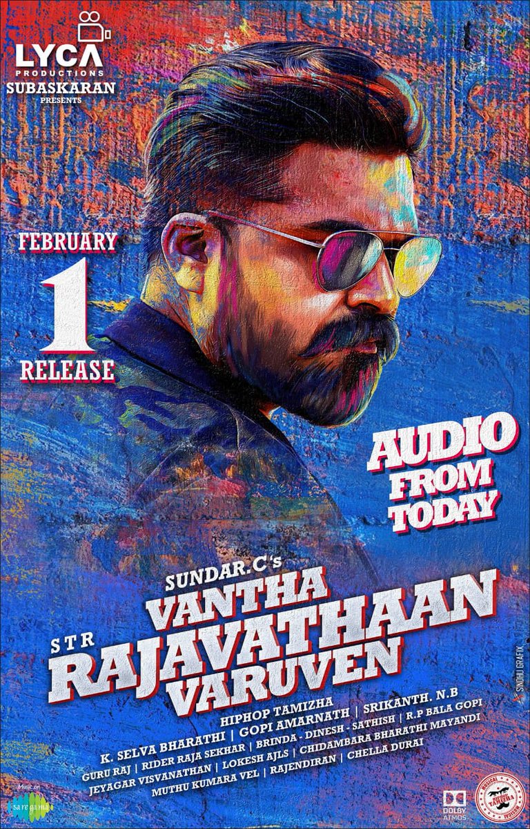 Cinema_woods's tweet photo. Vantha Raajavathaan Varuven Tomorrow's Paper Ad 👌🎉
#VRVFullAudio #VRVFromFeb1 #VRVAudioFromToday #VRVManiaBegins #VRV #STR #Simbu #VanthaRaajavathaanVaruven https://t.co/ATyL66gGfn