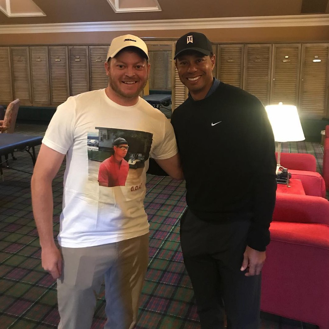 tiger woods goat t shirt