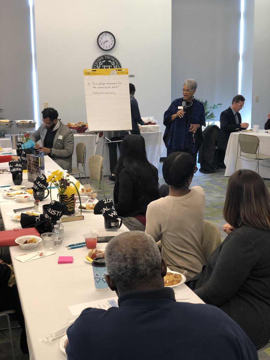 STLCCForestPark's tweet photo. #stlccfp Social Justice Week Breakfast at the William J Harrison Education Center. https://t.co/8L9XIwX01i