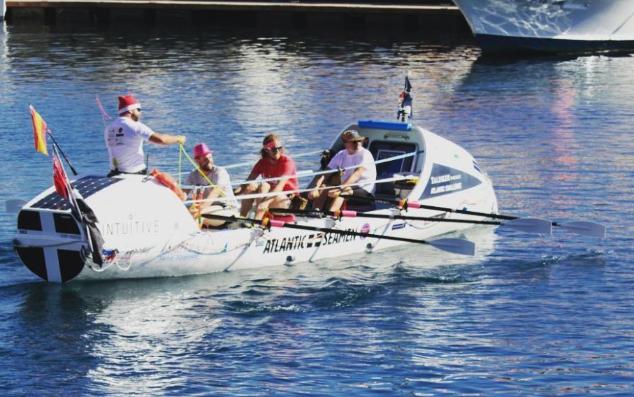 cjmedicaluk's tweet photo. @cjmedicaluk would like to congratulate the #AtlanticSeamen on completing the world's toughest row #taliskerwhiskeychallenge #twac2018 to raise funds for #TheUrologyFoundation @TUF_tweets What an amazing effort! 43 Days of non-stop rowing #ThursdayThoughts #NationalComplimentDay https://t.co/mThNNDtkJN