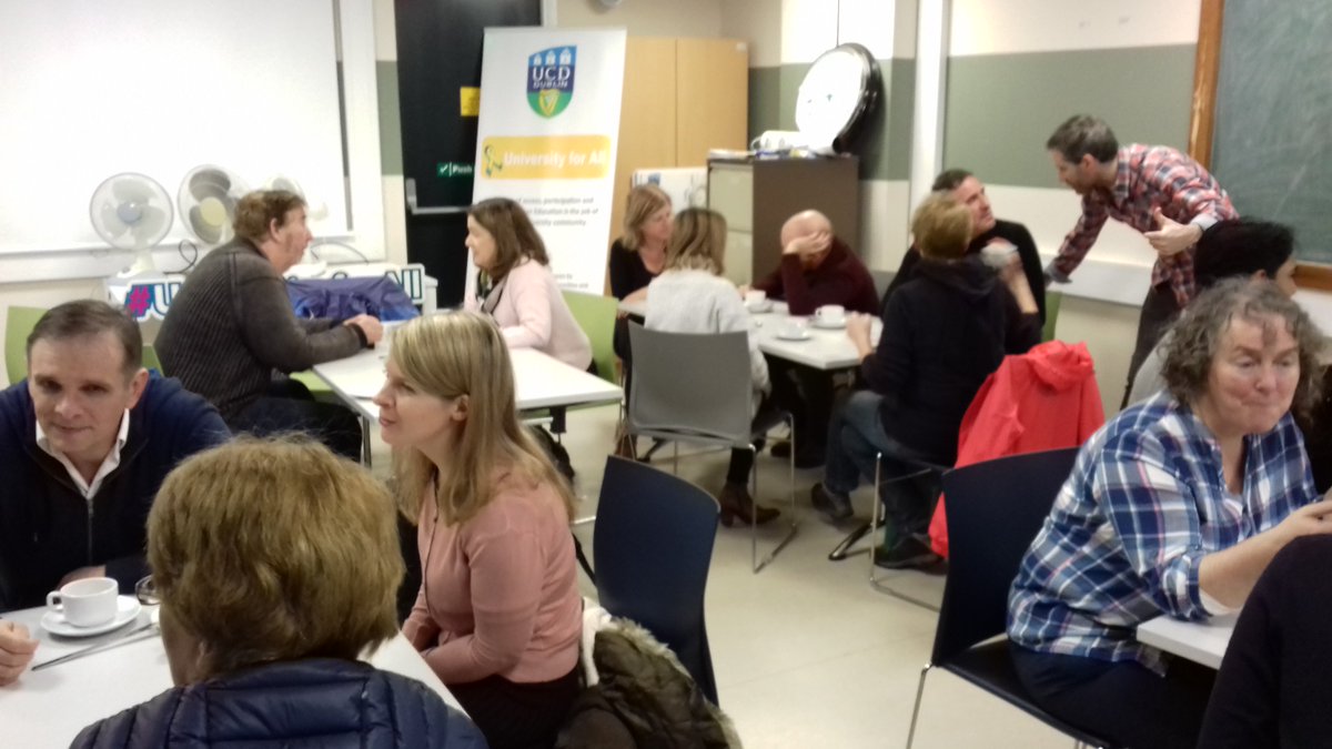 CatherinTormey's tweet photo. It's amazing what you can learn at a @UCDforALL Chat Café. Lifelong learning in motion for me today. #ucdforall #lifelonglearning #ChatCafe #studentvoice https://t.co/23iw3tfFYB