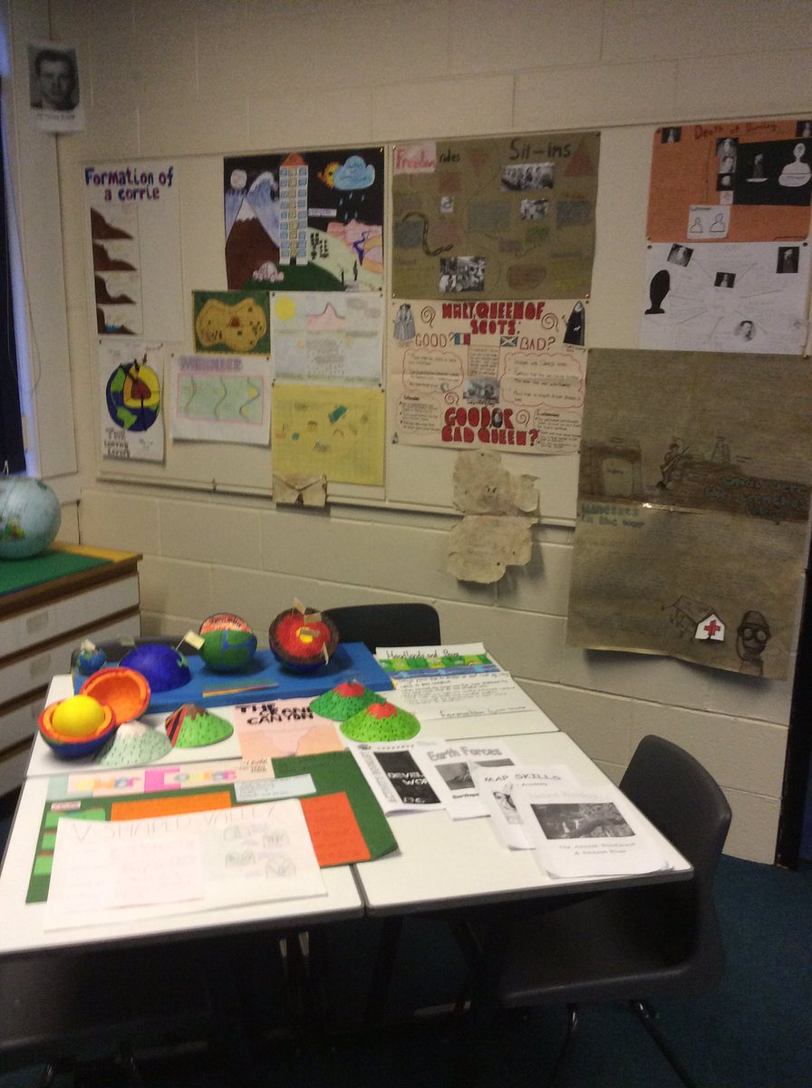 DyceSocialSubs's tweet photo. Getting ready for the P7 Open Evening.  We have a selection of work completed by learners on display, as well as some balloons!  Oh, and some Quality Street.  There might be come Celebrations too #justsaying https://t.co/MQp5KJ8957