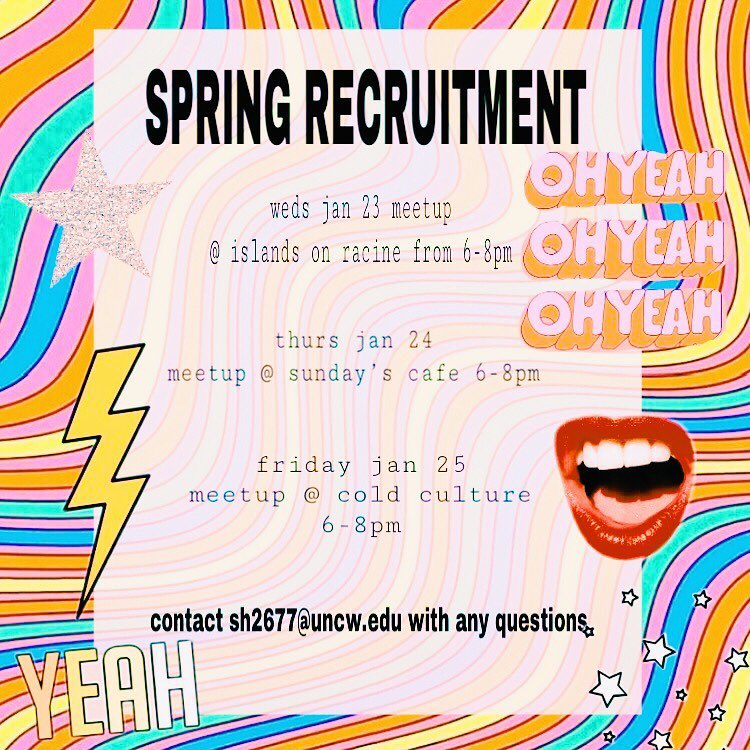 Wanna see what our awesome sisterhood is all about? Come to one of these events to meet us! :)