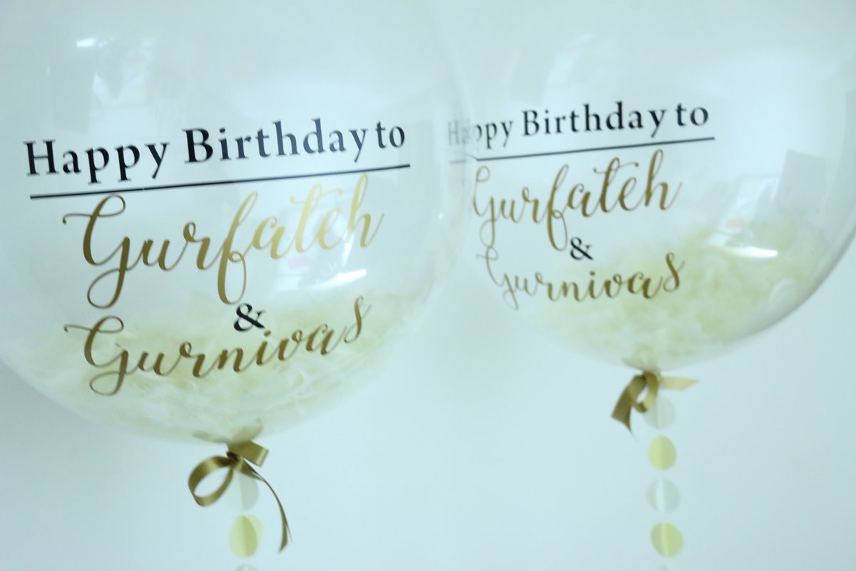 Happy Birthday to a special duo. Pale yellows made up these balloons.
#personalisedballoons
#featherballoons