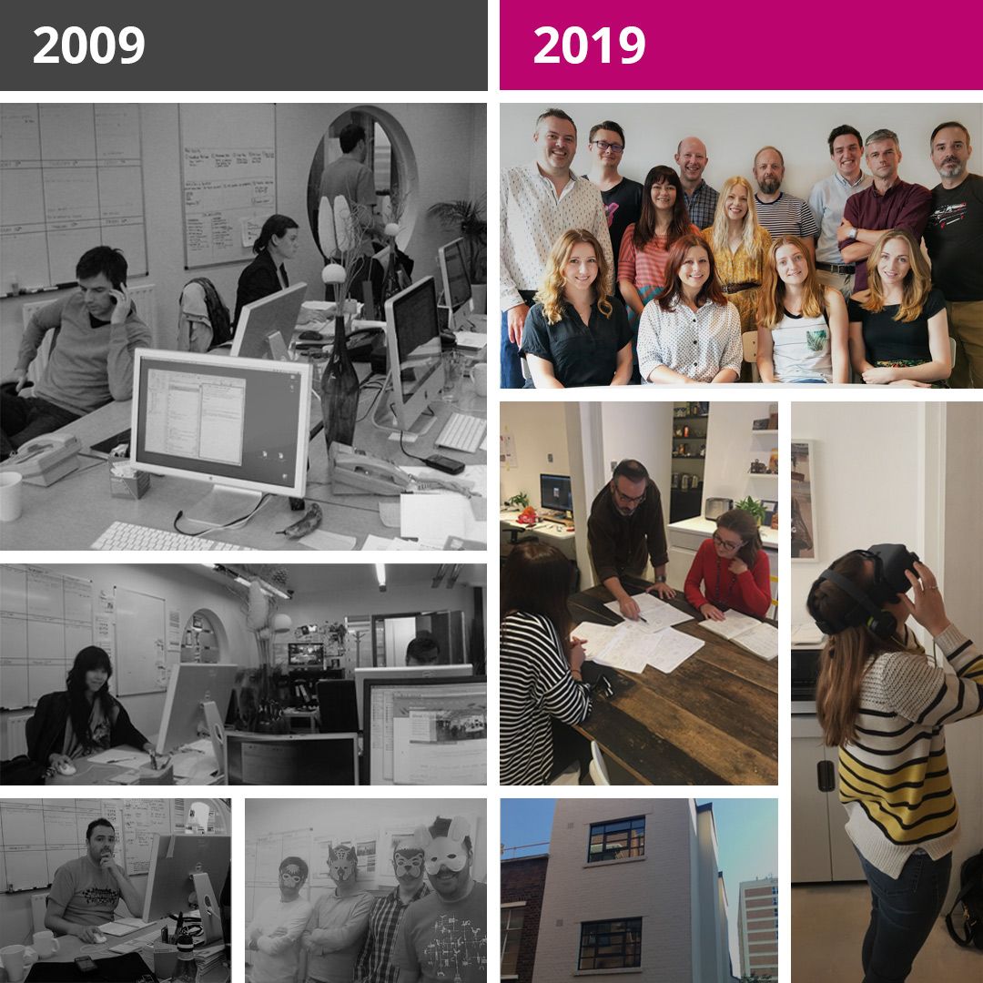 considertweets's tweet photo. Submitting our own 10 year Challenge photo for the records! What a difference 10 years makes #10YearChallenge https://t.co/VFqPUYpYKi