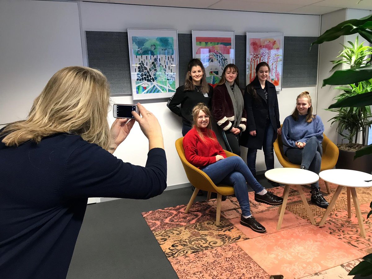 Deze toffe dames uit Havo 5 hebben kunst in opdracht van het samenwerkingsverband gemaakt!