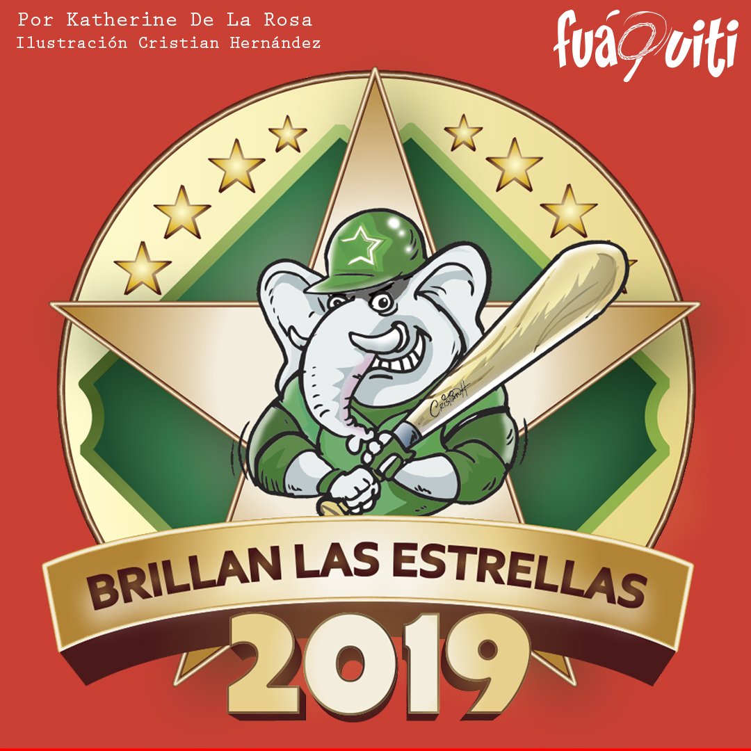 CapuxaStudio's tweet image. Brillan las estrellas!! Diseño para #Fuáquiti. Caricatura de @Cristiancaricaturas. 

#EstrellasOrientales #BrillanlasEstrellas #beisbolinvernal 
#Beisbol #Baseball #RepDom #Dominicana #LigaDominicana #PeloterosRD