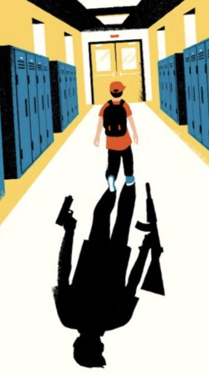 GunStrengthen's tweet photo. Credits to @Gladwell Get guns out of kids hands #GunRights #GunViolence #GunSafety #SchoolSafety #GunLaws #2ndAmendment #BringBooksNotGuns https://t.co/1bpKZXAuhe