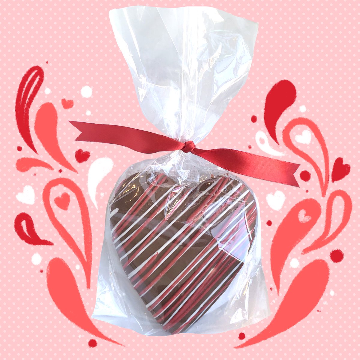 Scrumdiddlyumptious dark or milk chocolate-covered chewy, buttery caramel hearts have arrived! #valentinesday #artistinresidence #caramel #chocolatehearts #carefullycuratedconfectionssince2007