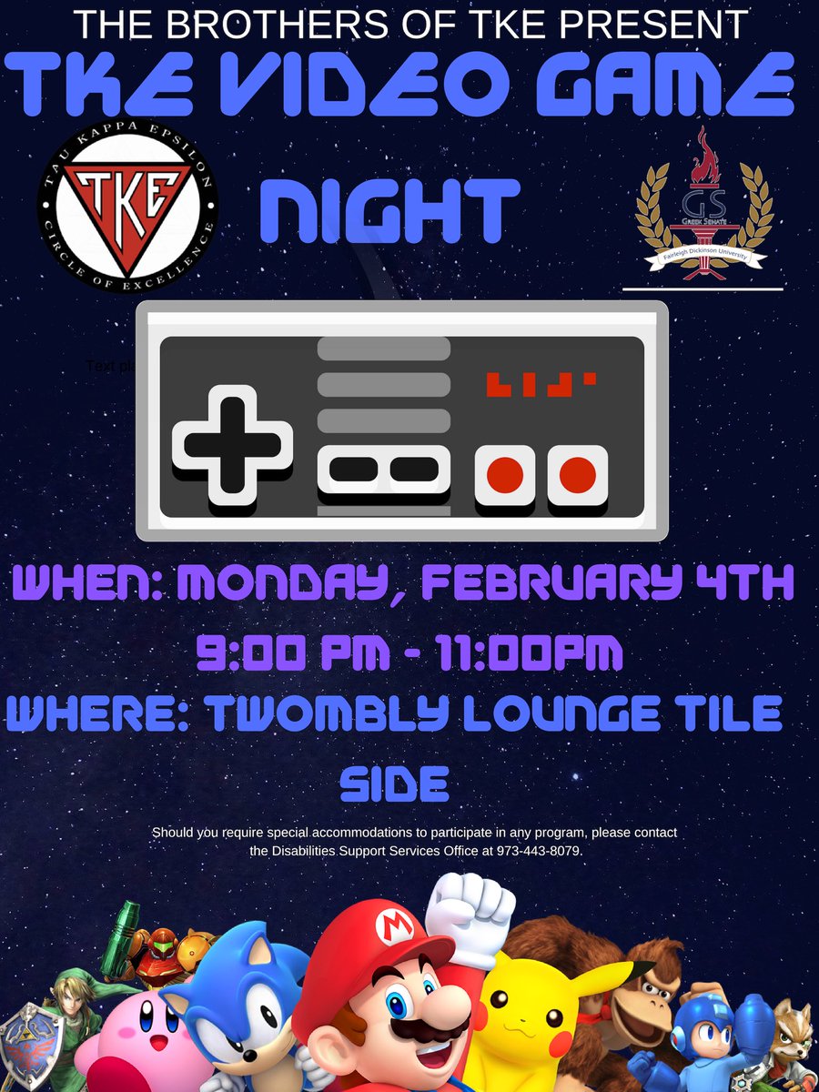 FDUTKE's tweet photo. Come thruuuu and rush TKE this semester! Here are some of our sick rush events come out Feb 1-4th and meet the brothers of TKE! hope to y’all there #rushtke #IAmTKE #tketautheta https://t.co/7ARniISJBK