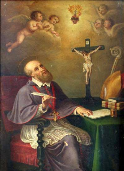 If you do all in God’s Name, all you do will be well done, whether you eat, drink or sleep, whether you amuse yourself or turn the spit, so long as you do all wisely, you will gain greatly as in God’s Sight, doing all because He would have you do it.
#StFrancisdeSales