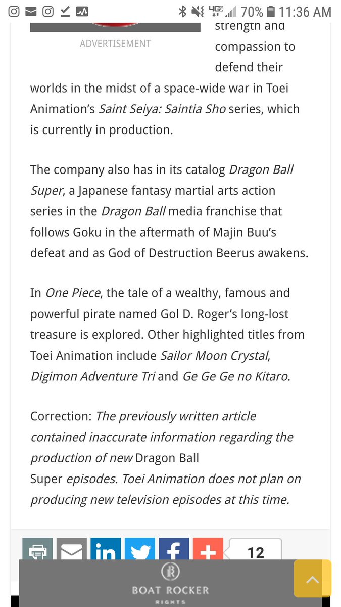InstantTransmi1's tweet photo. 💥Update, Toei was "correct" in saying they weren't producing new episodes and in denying the report "at this moment" lol, take it as you wish. Before and after pics of website change at https://t.co/dBsLZAo4jd. Cover up??🤔😏
#DragonBallSuper #anime #Goku  #DragonBallSuperBroly https://t.co/L37V1VWKv6