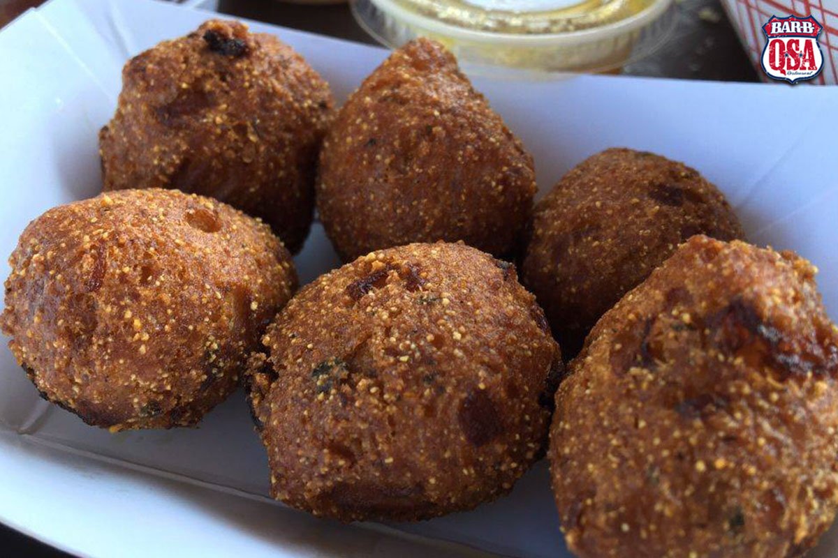 It's no big secret that our Hush Puppies are delicious! #pjsbbq #barbecue #bbq #newyork #ribs #meat #foodporn