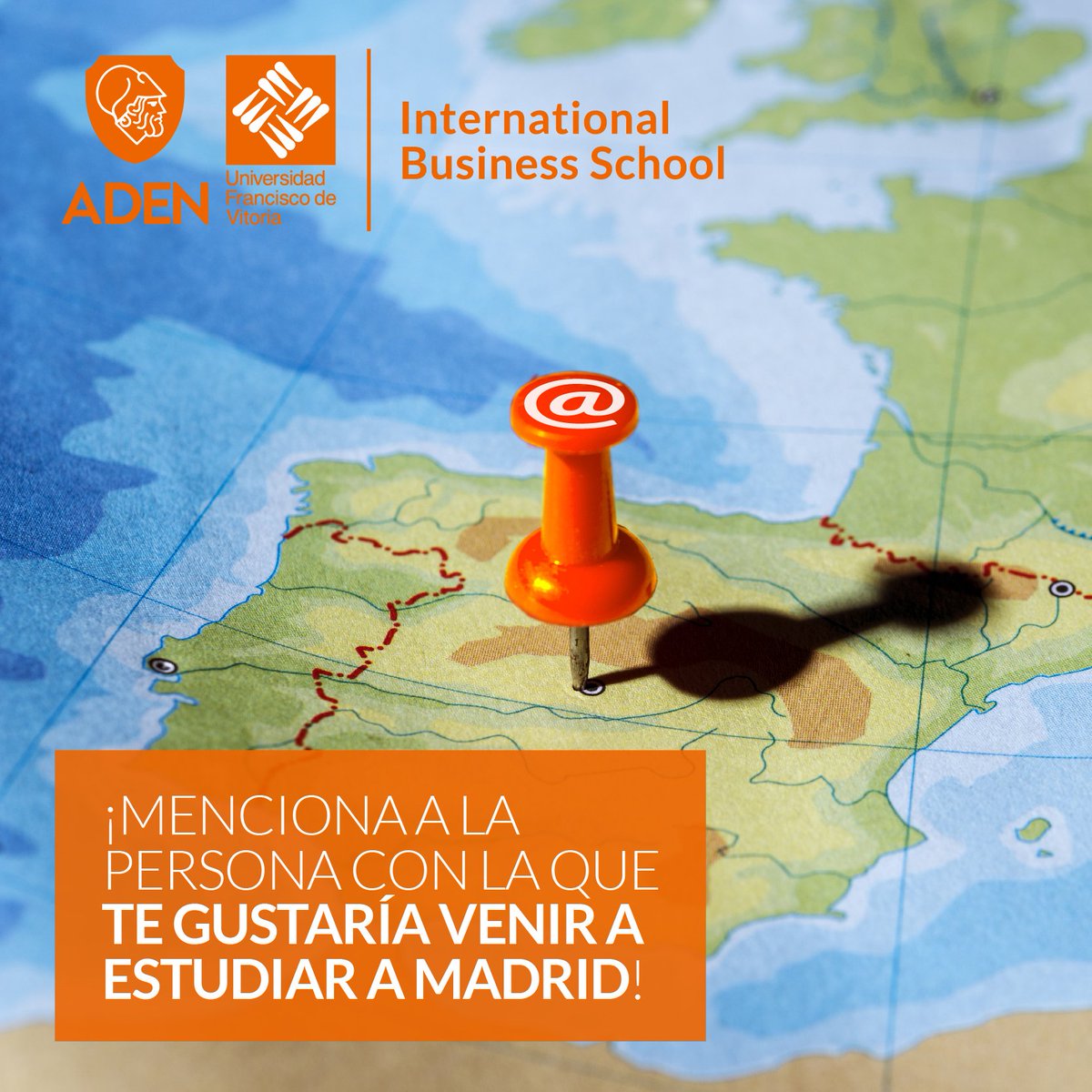 ufvaden's tweet photo. ¿Buscas continuar con tu formación profesional? 😉 ¡Menciona a la persona con la que te gustaría comenzar a estudiar en Madrid!

Encuentra más información aquí: https://t.co/rwoaBEqAfV

#ufvaden #mba #business #madrid #españa https://t.co/vcYY6DRTUG
