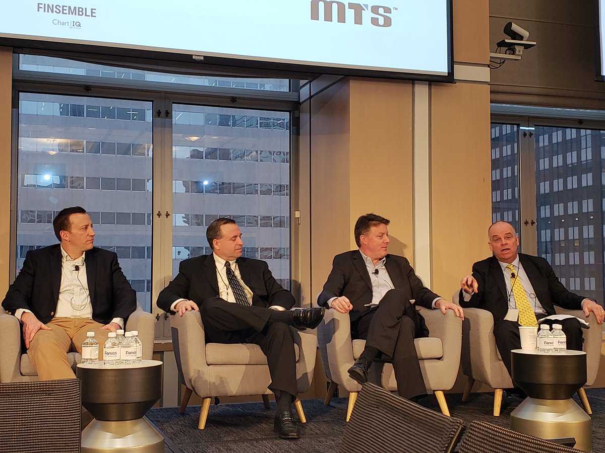 MRVAssociates's tweet photo. 'Fixed income market stronger since crisis. Market participants are different. Much more high frequency now. Role of primary dealers is more diminished.'  @ratesevolved @viablemkts #InTheClearPanel https://t.co/ToaU8KJTAy