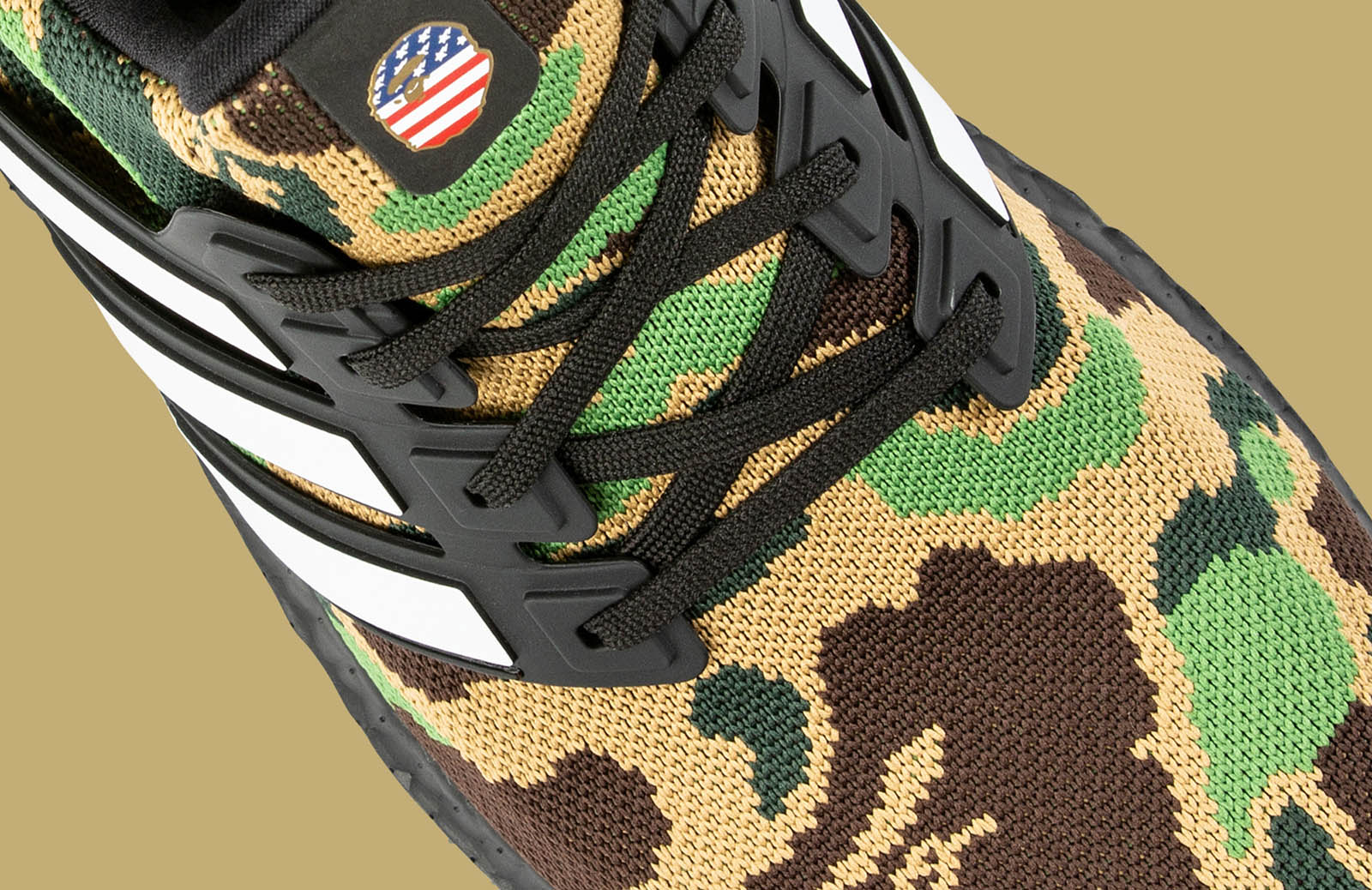 Adidas ultra boost x bape yellow 2025
