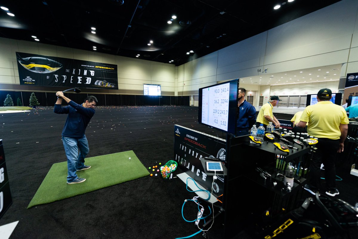 Testing the #KINGofSPEED at the @PGAShow.