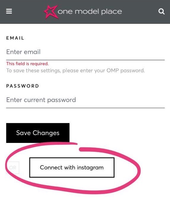 ompglobal's tweet image. We are happy to introduce instagram on our One Model Place homepage. You are now able to link you profile with your Instagram Account 💥💥

#onemodelplace #omp #miami #modelling #modelagency #book #connect #photography #art