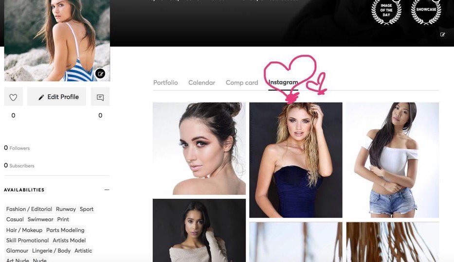 ompglobal's tweet image. We are happy to introduce instagram on our One Model Place homepage. You are now able to link you profile with your Instagram Account 💥💥

#onemodelplace #omp #miami #modelling #modelagency #book #connect #photography #art