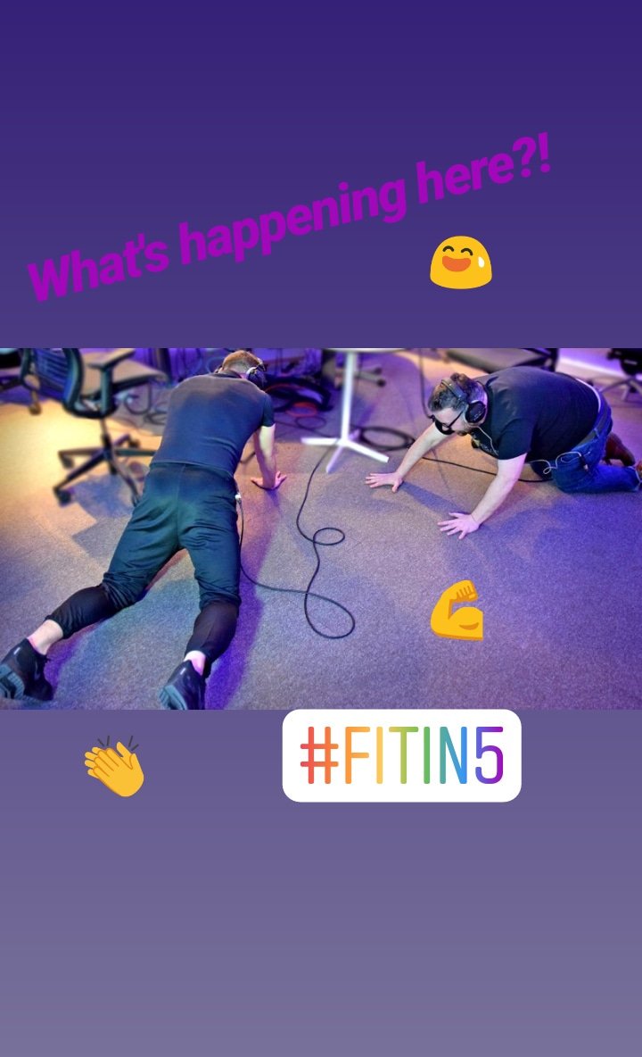 gillyrussy's tweet photo. Missed any of today's #FitIn5 @BBCRadioScot with @mrtomurie and @RossStewartPT? Don't worry! You can catch up via @BBCSounds https://t.co/iY1UdMfMPY  @aliross000 @CPR_Ellon @BigProducerPhil #ThursdayThoughts #FitGotReal #fitness https://t.co/gq37jDiBVe