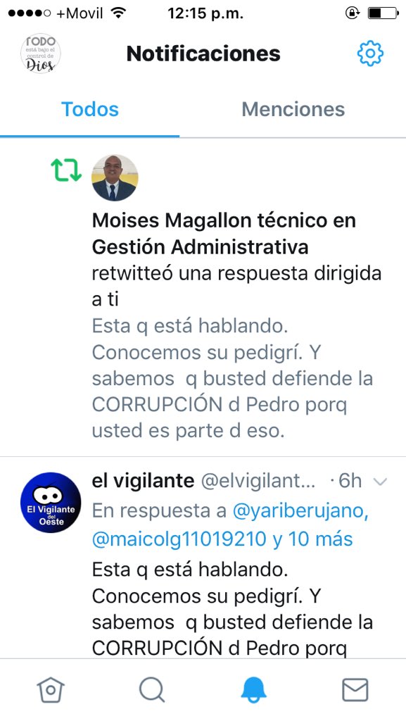 Es preocupante que profesionales RETUITEN mensajes afectando el HONOR DE OTROS... <a href="/KeniaPorcel/">Kenia mendez porcel</a> estos delitos deben ser investigados y penalizados igual que le ocurrió a usted <a href="/MoisesMagallon2/">Moises Magallon técnico en Gestión Administrativa</a> <a href="/LuisTejeira507/">Luis G. Tejeira</a> no se han parte del ignorante que solo difama