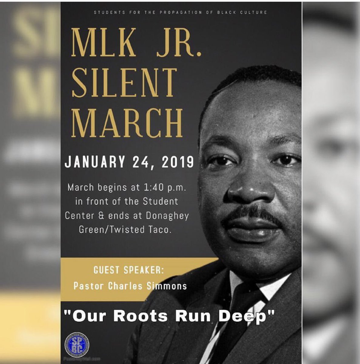 ucark_spbc's tweet image. Come join SPBC today at X-Period in our annual MLK Silent March!!