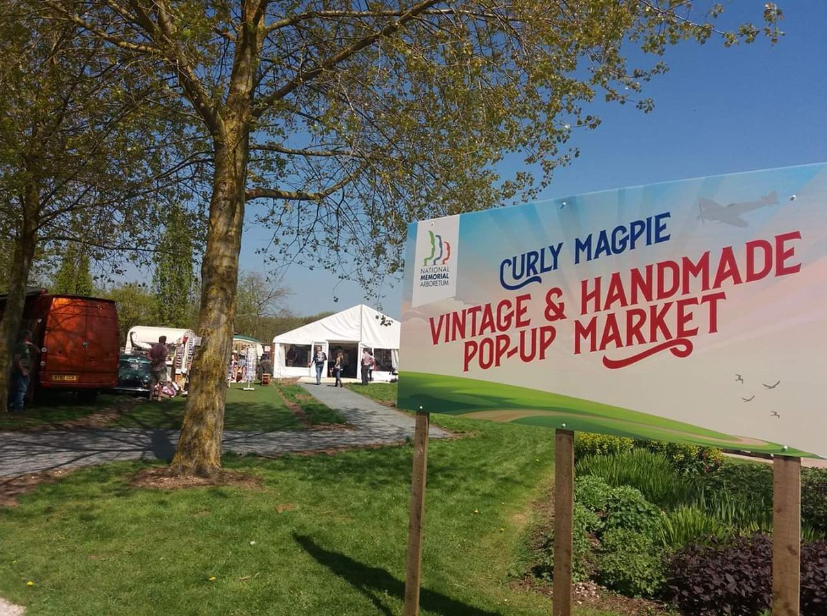 We can not wait for our Spring Fair at The National Memorial Arboretum this May Sunday 5th and Monday 6th May #bankholiday #vintagefair #handmademarket <a href="/Nat_Mem_Arb/">National Memorial Arboretum</a>
