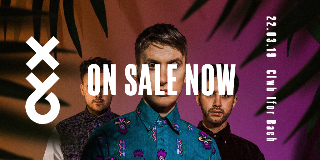 ON SALE NOW
Sun-dappled electronic pop trio <a href="/xyandomusic/">XY&O</a> return to Clwb in March!
bit.ly/XYO-Clwb