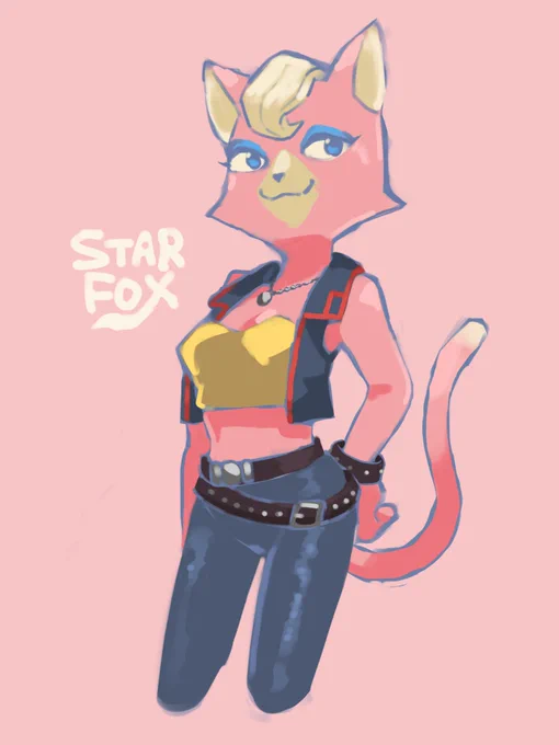 スターフォックスのキャット 