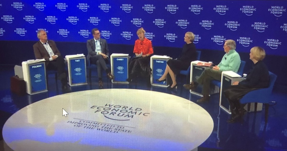 Yes - I’m crying tears of joy. Thank you <a href="/CarolineBinc/">Caroline Casey</a> for moderating  the first-ever (!) discussion about #disabilityinclusion today at #WEF19. Panelists, including <a href="/JulieSweet/">Julie Sweet</a> from <a href="/Accenture/">Accenture</a> provided brutally honest insights and ideas.  The time has come to ACT!! @500Valuable