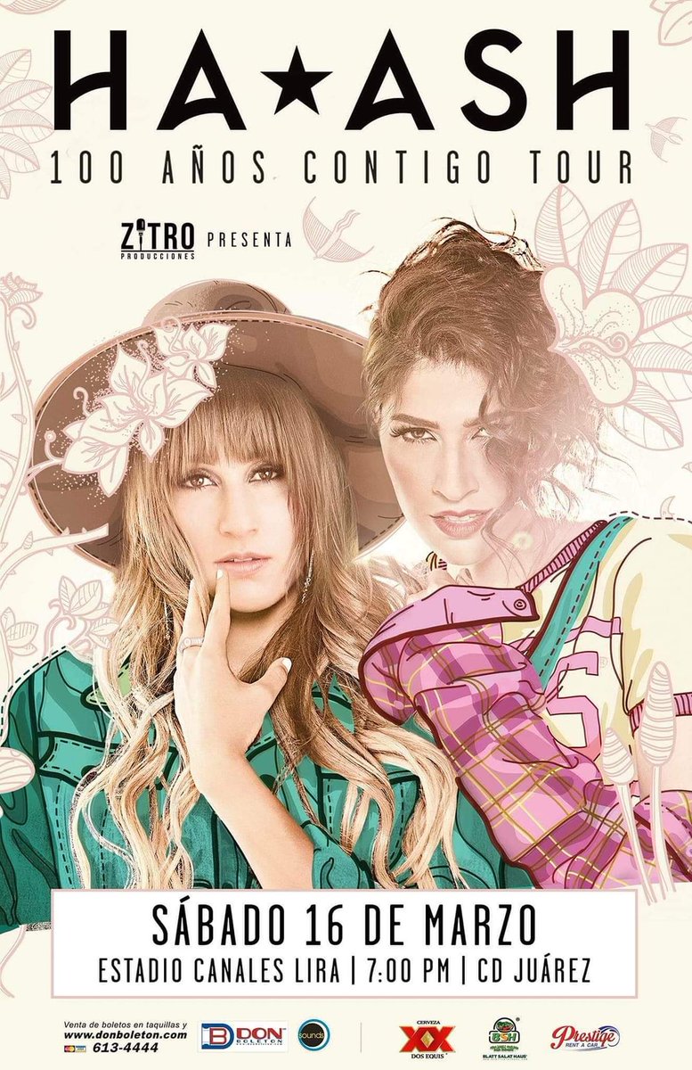 CDECHOFICIAL's tweet photo. @haashoficial en Ciudad Juárez 😍
Sábado 16 de Marzo / Estadio Canales Lira . https://t.co/lQCrjg6hpa