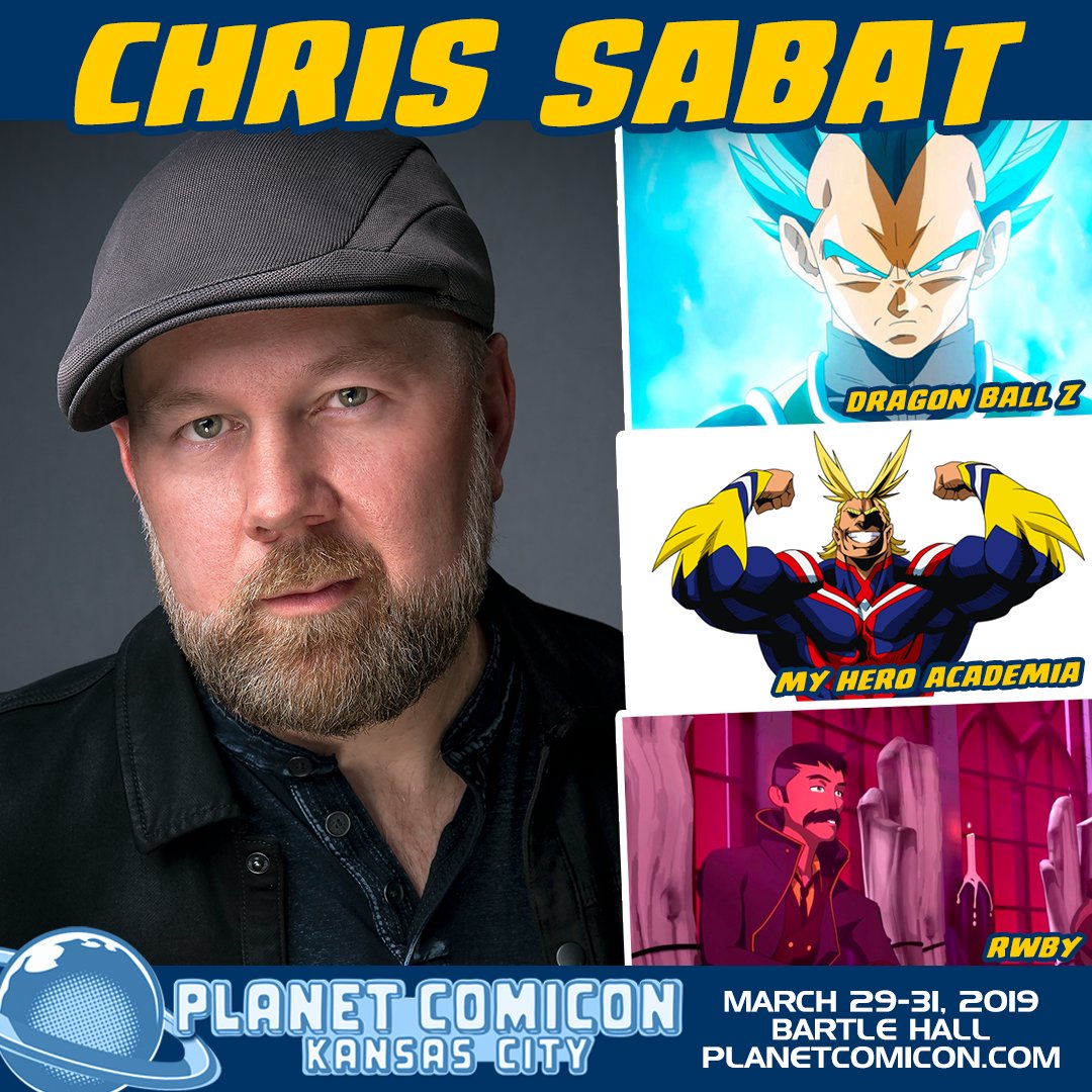 Planet Comicon is excited to welcome another legendary voice actor, Christopher  Sabat (@VoiceofVegeta). He provides the voice for a variety of Dragon Ball  Z characters including Vegeta, Piccolo, Yamcha and others! 🎟️:, image size:1080x1080