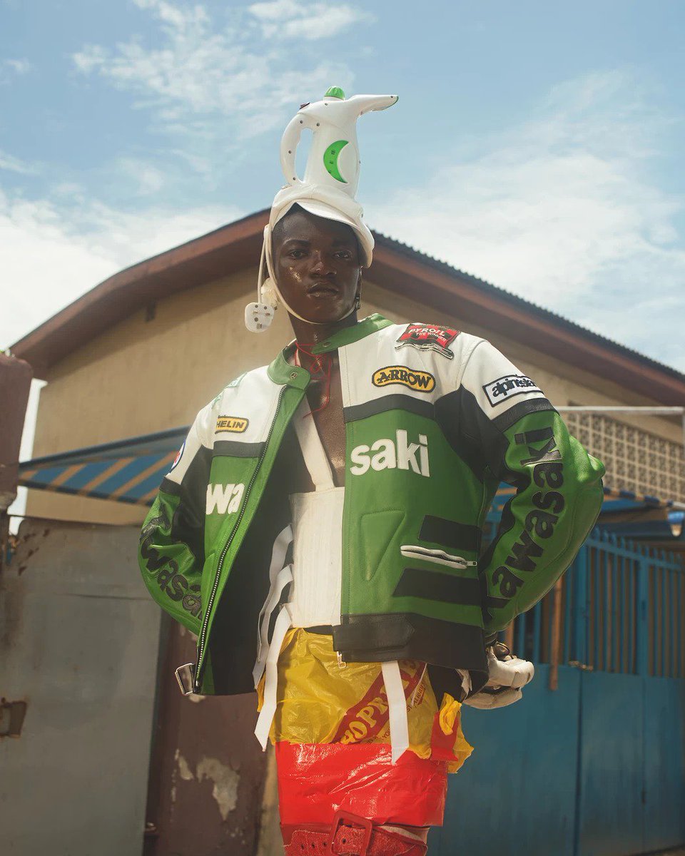 i_D's tweet photo. These photographs capture the experimental, diy fashion of Lagos youth. https://t.co/6cWcsdumAL https://t.co/qVmqlC00GJ