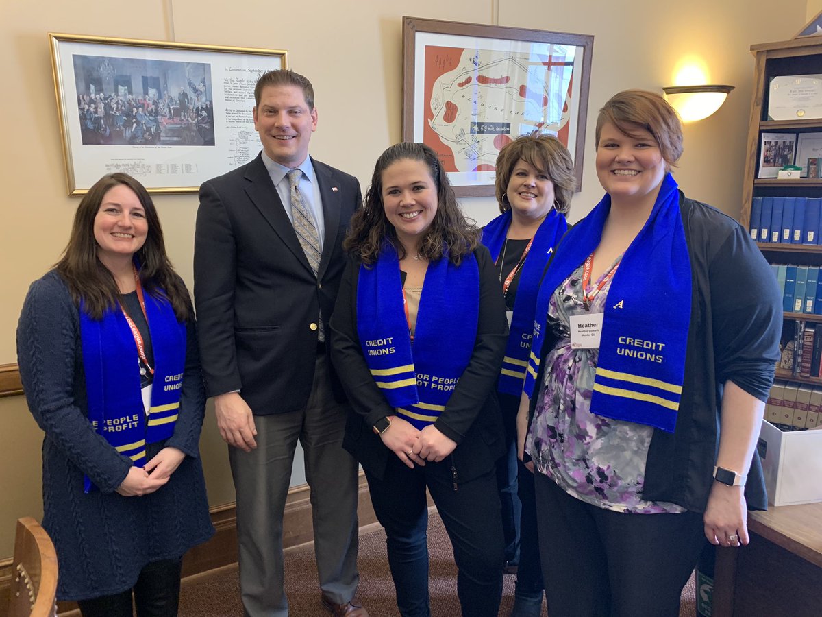repvorpagel's tweet photo. Great to meet with members of the @WICULeague from the district today at the Capitol! https://t.co/KHV77Heu2a